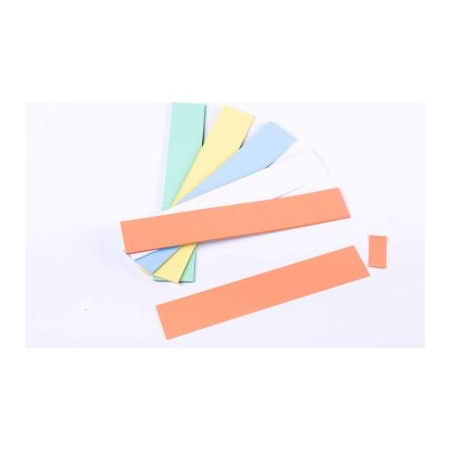 Bi-Silque MasterVision Data Card Replacement Inserts, Assorted Colors, Accessories, 1in X 2in, 1000 pack FM1312